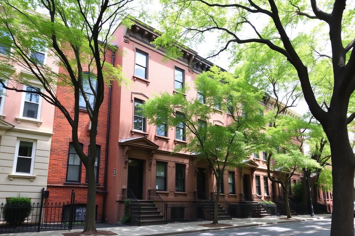Classic Brownstone on a Tree-Lined Block